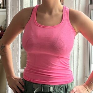 lululemon athletica Pink Tank Top